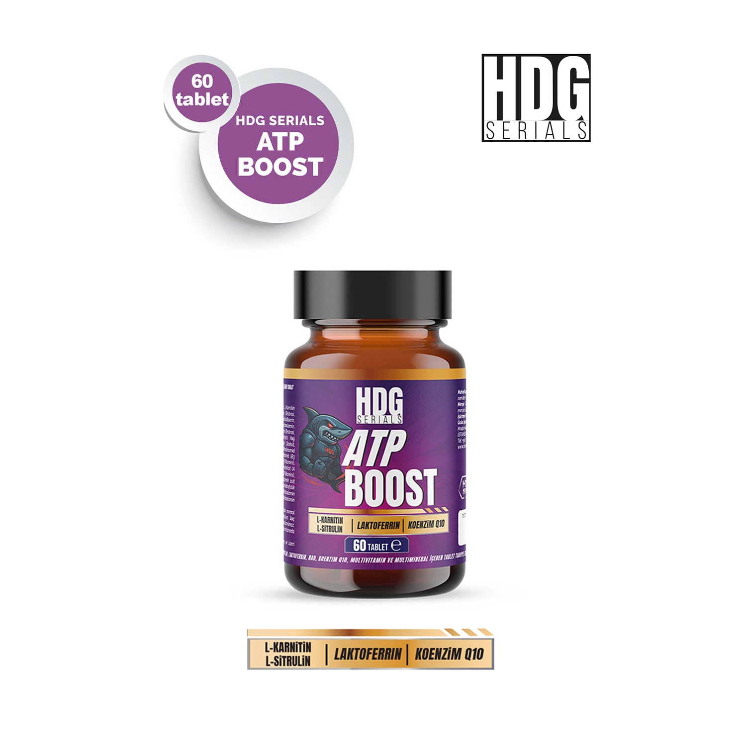 HDG Serials ATP Boost 60 Tablet