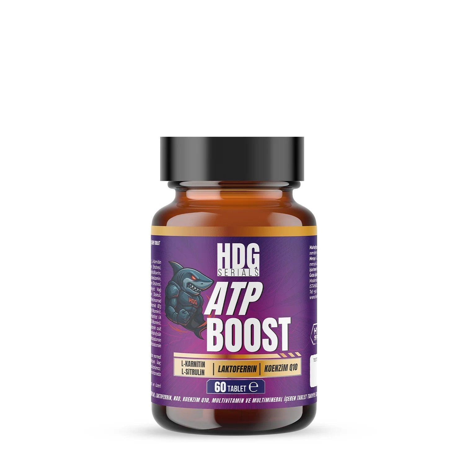 HDG SERIALS ATP BOOST Multivitamin ve Multimineral İçeren Tablet Takviye Edici Gıda 60 Tablet