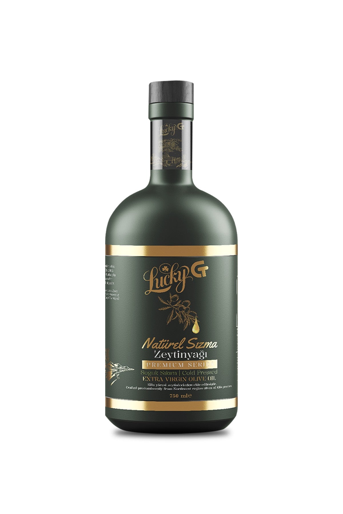 Lucky GT Natürel Sızma Soğuk Sıkım Zeytinyağı Premium Seri 750 ml