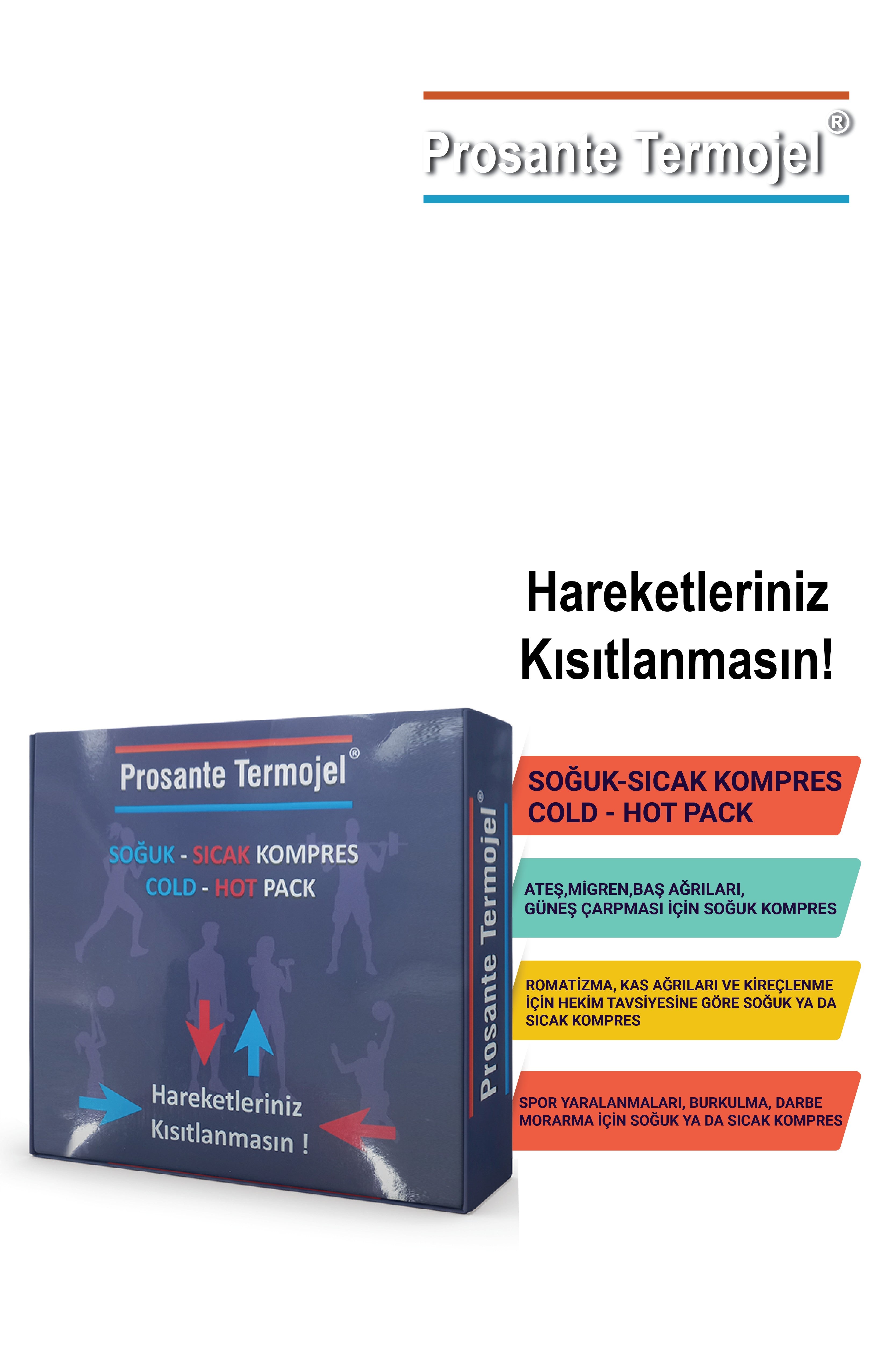 Prosante Termojel Soğuk ve Sıcak Kompres Jel